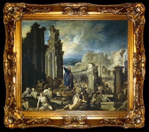 framed  COLLANTES, Francisco Vision of Ezekiel, ta009-2